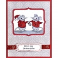 Bild 3 von Stampendous Perfectly Clear Stamps - Felt Mice