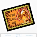 Bild 8 von Crackerbox & Suzy Stamps Cling - Gummistempel Turkey Goofy - Truthahn