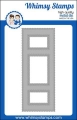 Bild 1 von Whimsy Stamps Die Stanze  -  Slimline Scenic Window Die