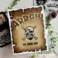 Bild 3 von Whimsy Stamps Die Stanze  -  Arrgh Word and Shadow Die Set