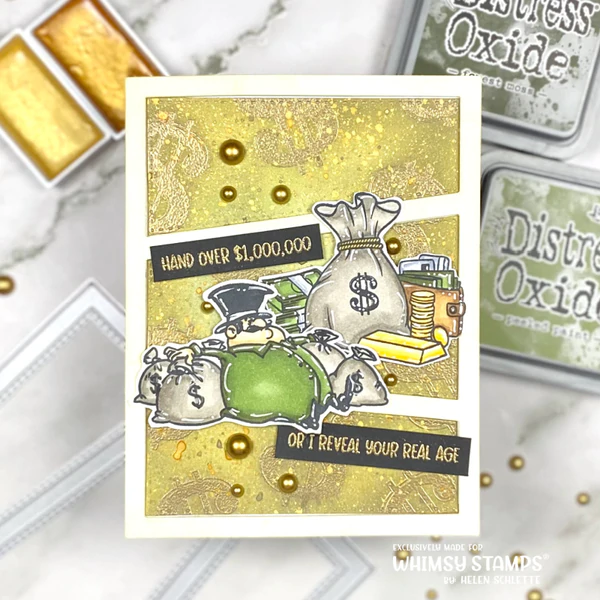Bild 5 von Whimsy Stamps Clear Stamps - A Million Wishes