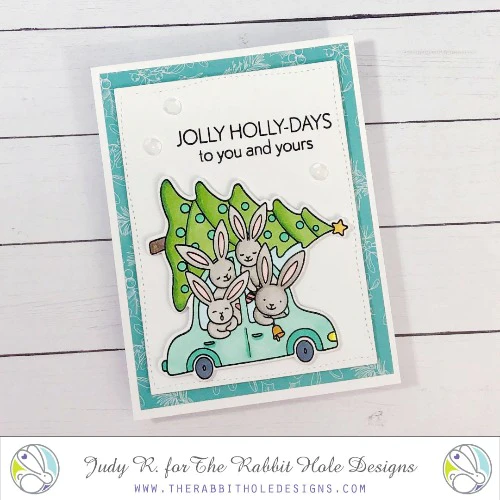 Bild 8 von The Rabbit Hole Designs Clear Stamps - Bunny Christmas