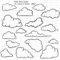 Bild 1 von Picket Fence Studios Clear Stamps - On A Cloud of Dreams - Wolken