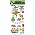 Art Impressions Clearstamps Christmas Bee Set