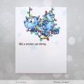 Bild 6 von Whimsy Stamps Clear Stamps - Dragon Christmas Cheer Drachen Weihnachten