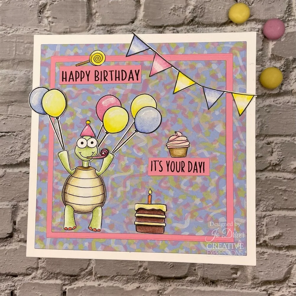 Bild 4 von Creative Expressions • Jane's Doodles Clear Stamps It's Your Day - Geburtstag