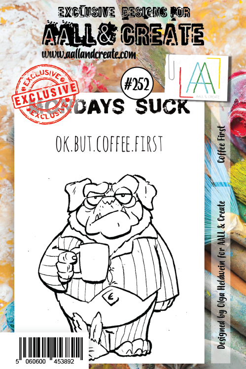 AALL & Create Clear Stamps  - Coffee First