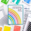 Bild 3 von Pinkfresh Studio Cling Rubberstamp - Pop Out: Rainbow Cling Stamp set - Stempelgummi