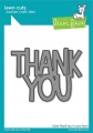 Bild 1 von Lawn Fawn Cuts  - Stanzschablone Giant Thank You - Danke