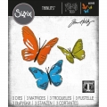 Sizzix Thinlits Die by Tim Holtz - Stanzschablone - Brushstroke Butterflies - Schmetterling