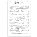 Bild 5 von Sizzix - A6 Stencil By Stacey Park - Serene Sophisticate #2