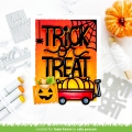 Bild 4 von Lawn Fawn Cuts  - Stanzschablone Tiny Gift Box Jack-O'-Lantern - Kürbis