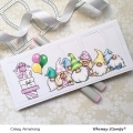 Bild 8 von Whimsy Stamps Clear Stamps - Gnome Party Row