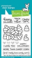 Lawn Fawn Clear Stamps  - Clearstamp how you bean? candy corn add-on