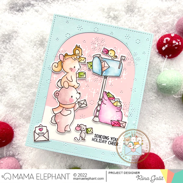 Bild 2 von Mama Elephant - Die MAGIC SNOW COVER - CREATIVE CUTS - Stanzen