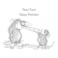 Bild 4 von Spellbinders Party Time! Cling Rubber Stamp Set - House Mouse Stempelgummi