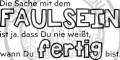 StempelBar Stempelgummi FAULSEIN