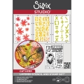 Bild 1 von Sizzix Studio Clear Stamps Set - Stencil/Stempel - Strength in Numbers by Cat Kerr