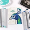 Bild 3 von Colorado Craft Company Clear Stamps - Big & Bold~Hope Sings Peacock