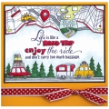 Bild 3 von Cling Rubber Stamps - Enjoy The Ride Rubber Stamp