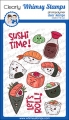Bild 1 von Whimsy Stamps Clear Stamps - Sushi Time