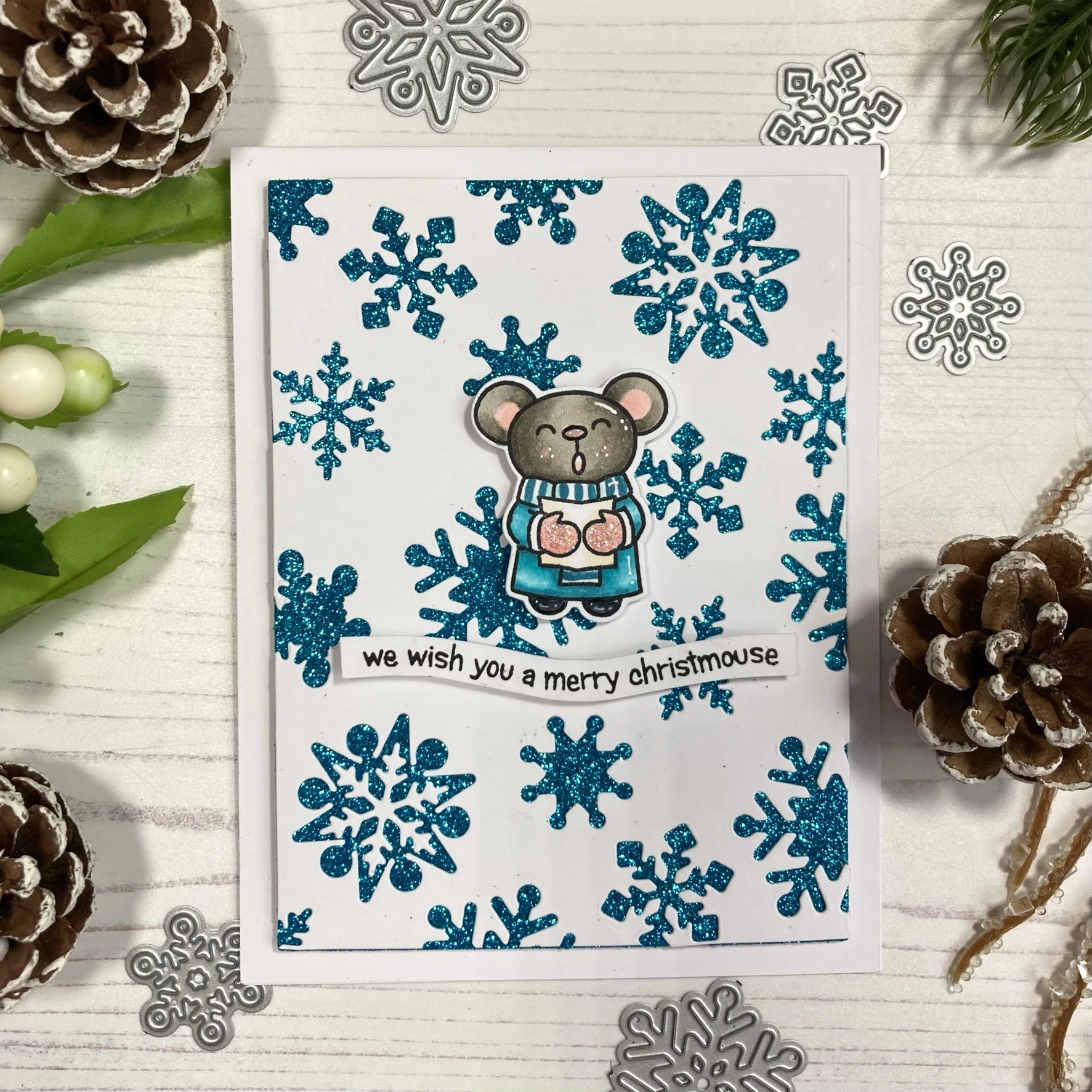 Bild 3 von time for tea designs -Clear Stamp Set - Carolling Critters