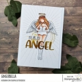Bild 3 von Gummistempel Stamping Bella Cling Stamp CURVY GIRL ANGEL (INCLUDES MINI ANGEL)