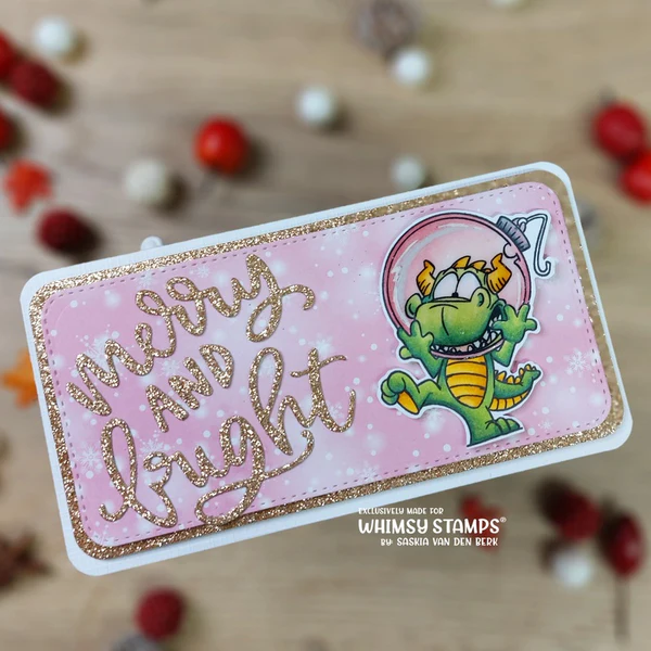 Bild 7 von Whimsy Stamps Clear Stamps - Dudley's Christmas