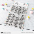 Mama Elephant - Clear Stamps INSIDE HOLIDAY MESSAGES - Weihnachten