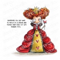 Bild 1 von Gummistempel Stamping Bella Cling Stamp ODDBALL QUEEN OF HEARTS RUBBER STAMP