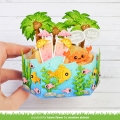 Bild 2 von Lawn Fawn Cuts  - Stanzschablone platform pop-up wave wrap around