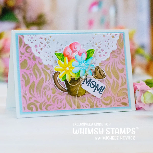 Bild 12 von Whimsy Stamps - Floral A2 Hot Foil Plates