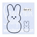 Bild 1 von Crackerbox & Suzy Stamps Cling - Gummistempel Peeps set of 2
