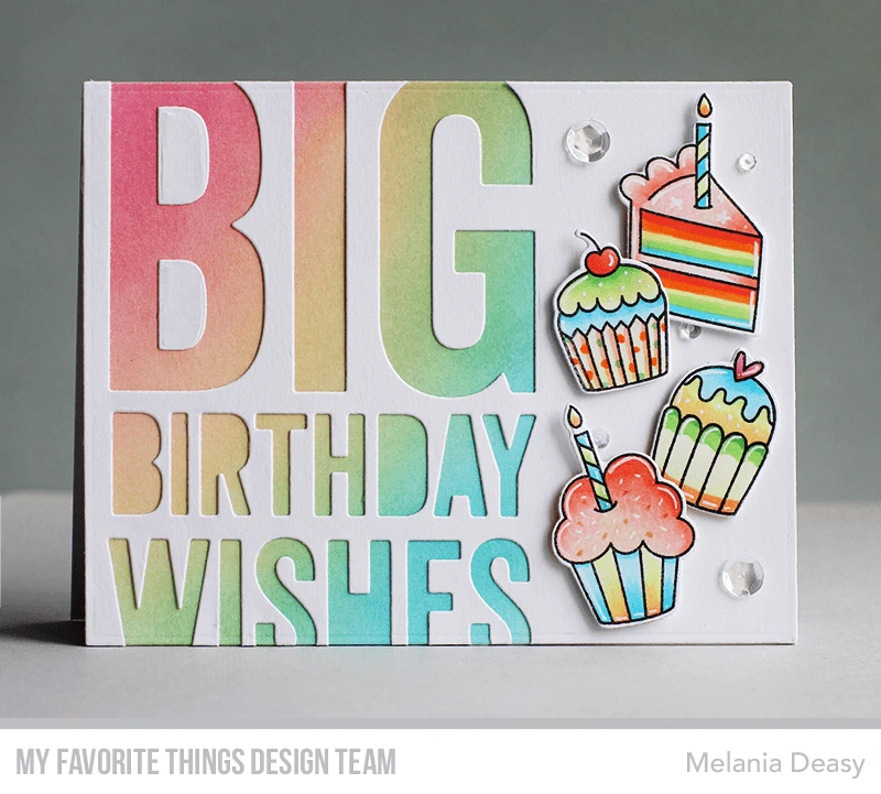 Bild 7 von My Favorite Things - Big Birthday Wishes Die-namics - Stanze Geburtstag