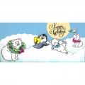 Bild 2 von Stampendous Perfectly Clear Stamps - Bold Season - Weihnachten