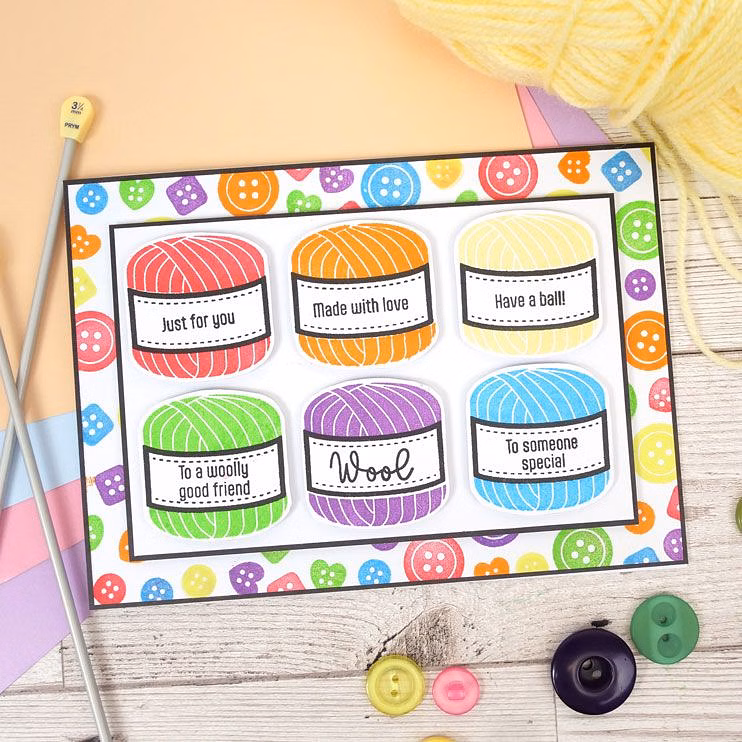 Bild 5 von For the love of...Stamps by Hunkydory - Clear Stamps Woolly Essentials