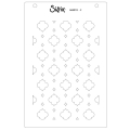 Bild 6 von Sizzix - A6 Stencil By Stacey Park - extures From Afar #2