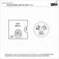 Bild 9 von Lawn Fawn Clear Stamps - spring basket add-on: fall