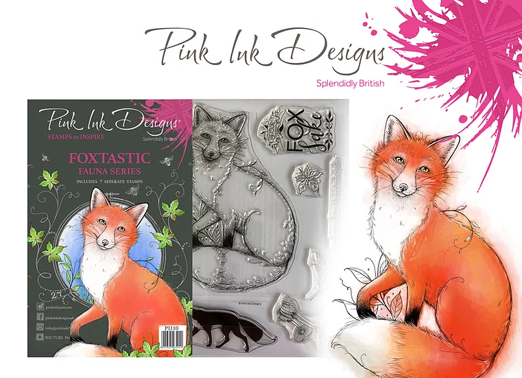 Pink Ink Designs - Stempel Foxtastic (Fuchs)