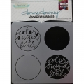 Donna Downey Signature Stencils Schablone  Outside The Lines