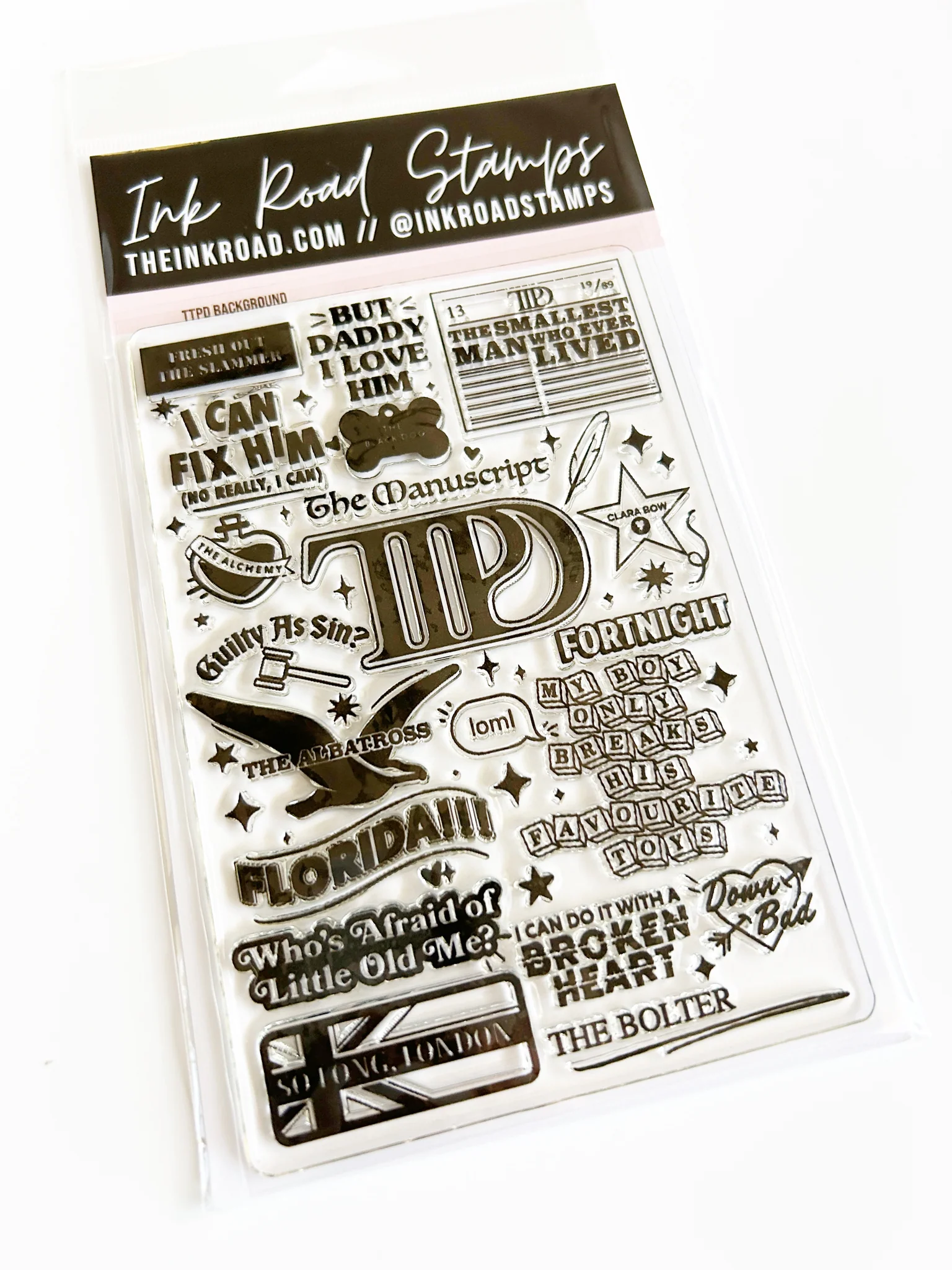 The Ink Road Clear Stamps - TTPD Background