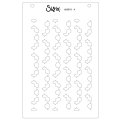 Bild 8 von Sizzix - A6 Stencil By Stacey Park - extures From Afar #2
