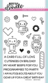 Bild 1 von Heffy Doodle Clear Stamps Set -  Bots of Love - Stempel