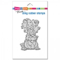 Bild 1 von Stampendous Cling Stamps Gnome Patch Rubber Stamp - Gummistempel Gnom