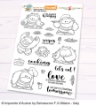 Impronte d' Autore Clear Stamps - Yeti in cucina (ENG)