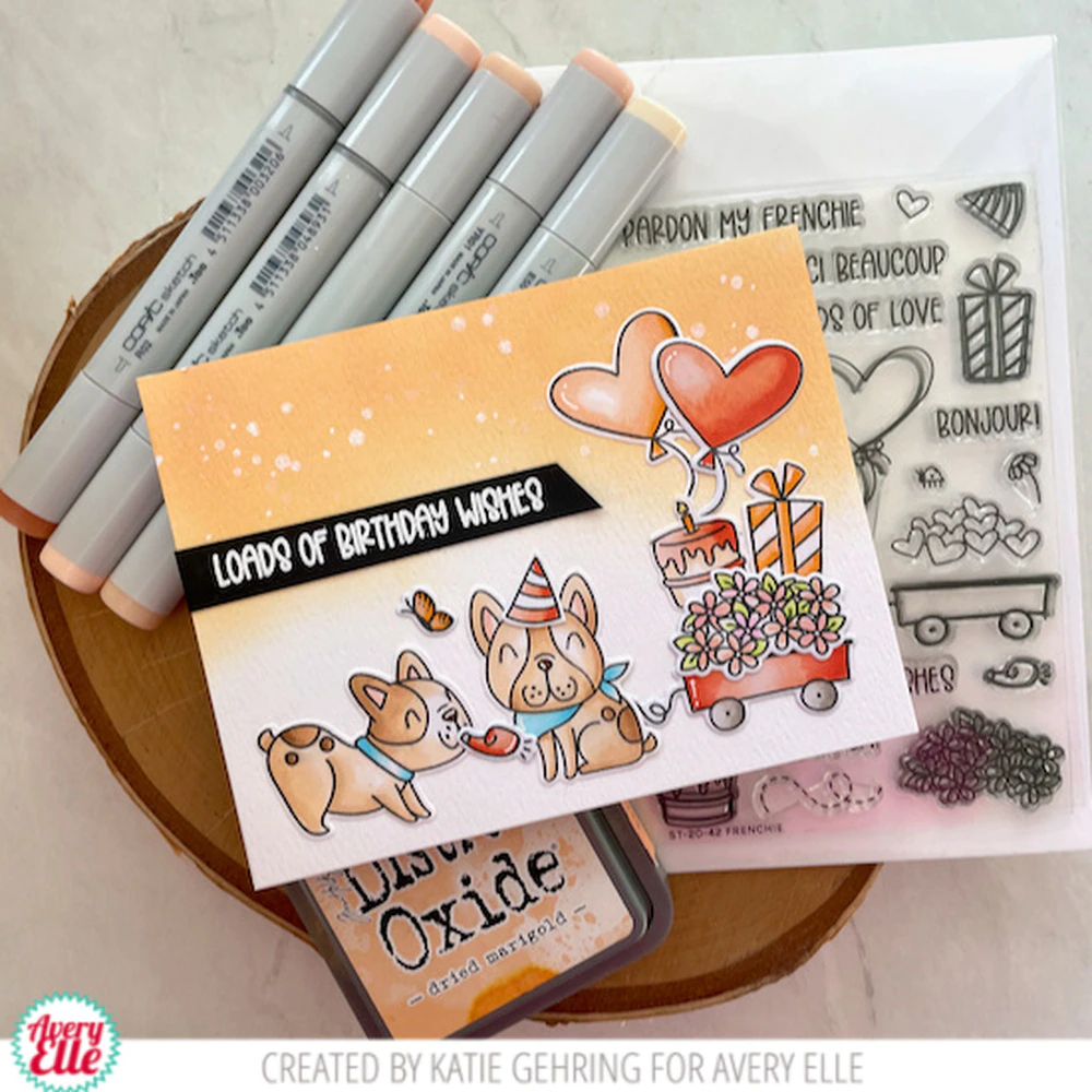 Bild 5 von Avery Elle Clear Stamps - Frenchie - Französische Bulldogge