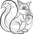 Bild 2 von StempelBar Ministempel - Eichhörnchen  / (Stempel) Halmakegel - montiert