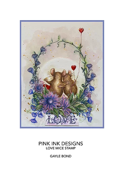 Bild 3 von Pink Ink Designs - Stempel  Love Mice (Liebe Mäuse)