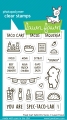 Bild 1 von Lawn Fawn Clear Stamps - treat cart add-on: tacos