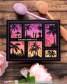 Bild 9 von Waffle Flower Postage Collage Tropical Sunset Stamp Set - Stempel-Set